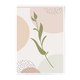 Minimalist Plant Photographic Print, Botanical Art Print, Modern Wall Art, Neutral Color Decor, Aesthetic Print, Trendy Wall Decor - Tawshia